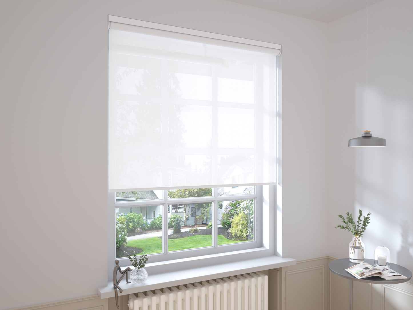 Solar-Powered Roller Shades