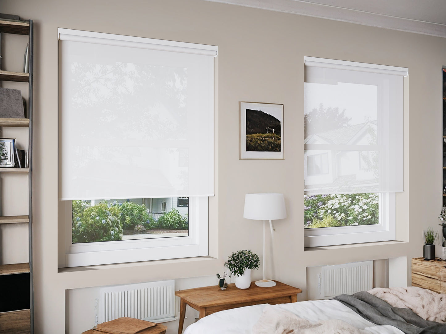 Solar-Powered Roller Shades