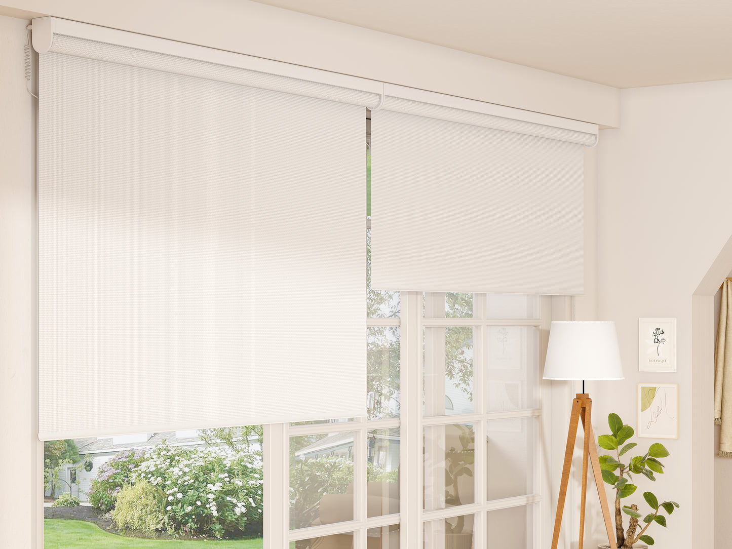 Solar-Powered Roller Shades